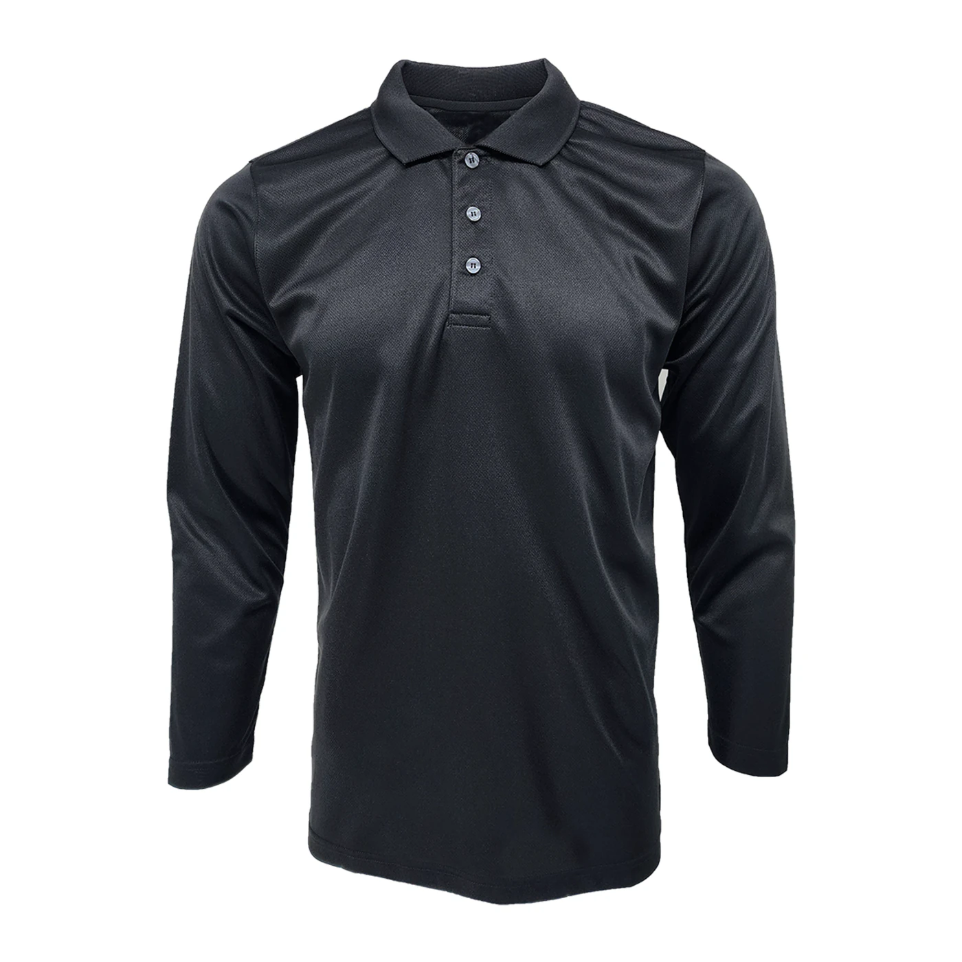 Basic Quick Dry Long Sleeve Polo | Custom Polo Printing | CUSTA