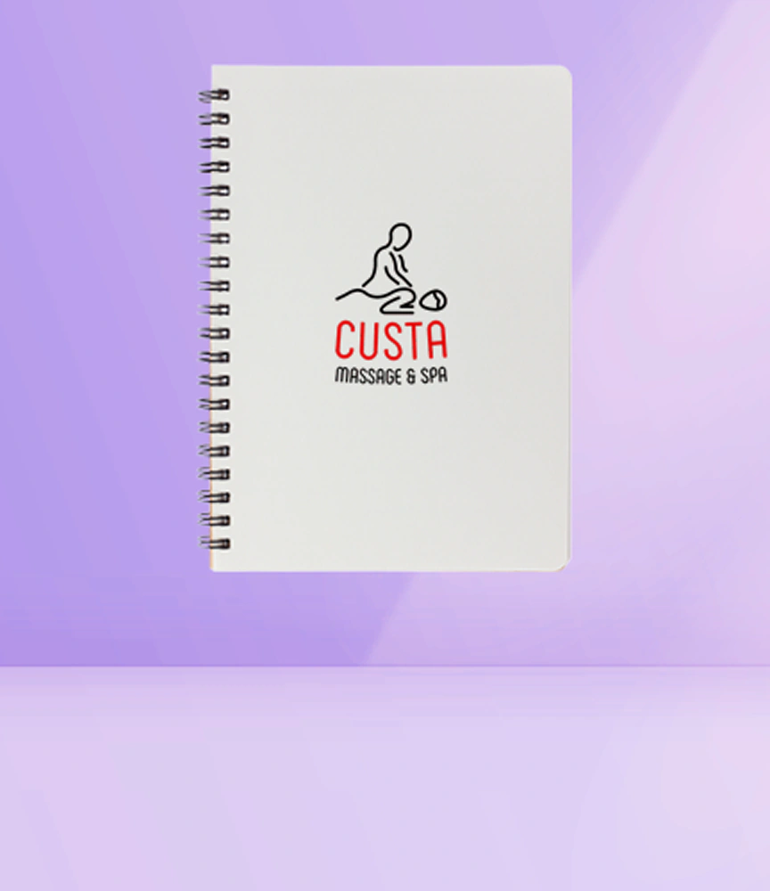 Custom Standard Notebook Printing | CUSTA Malaysia - Durable