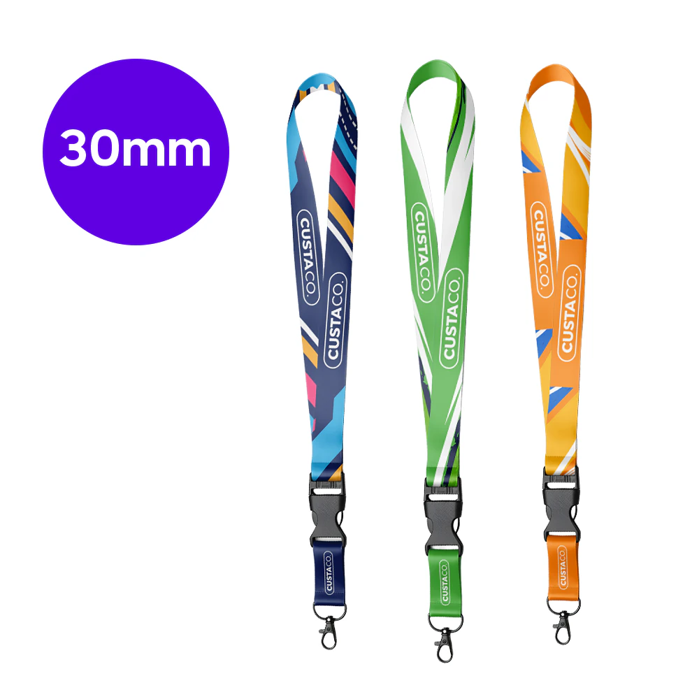 30mm Sublimation Lanyard