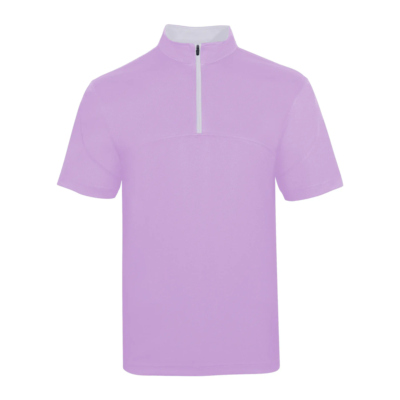 Microfiber Half-Zip Mock Neck Polo Shirt | Custom Polo Printing