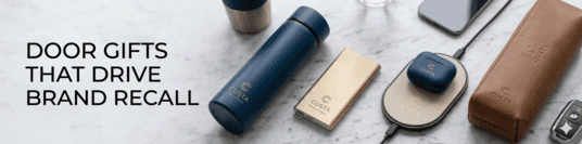 CUSTA Door Gifts and Brand Recall