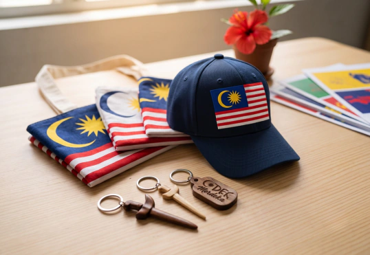 Custom Merdeka and Malaysia Day apparel, custom mugs, and patriotic gear for celebrations