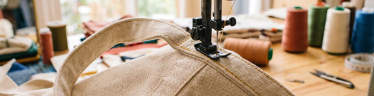 Stitched handle detail