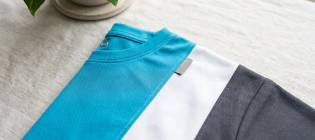Cut-and-Sew Colour-Block Jersey