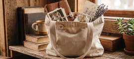 Keepsakes and Gift Canvas Bags